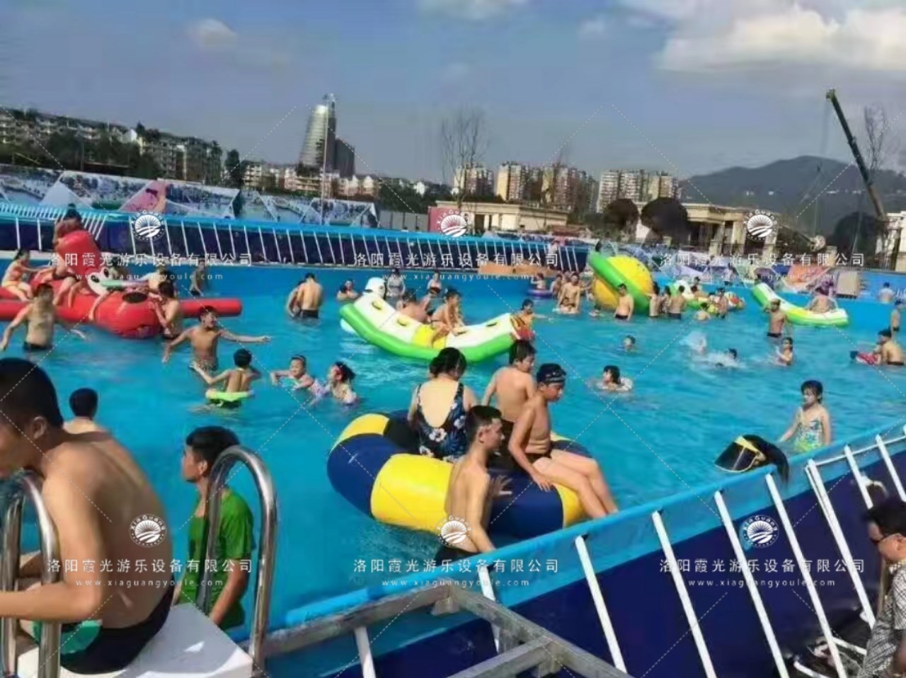 怀宁水上乐园支架泳池